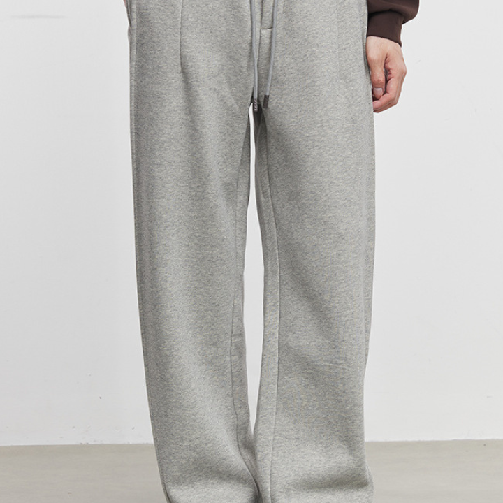 Aurazio Pantaloni in felpa di cotone da uomo