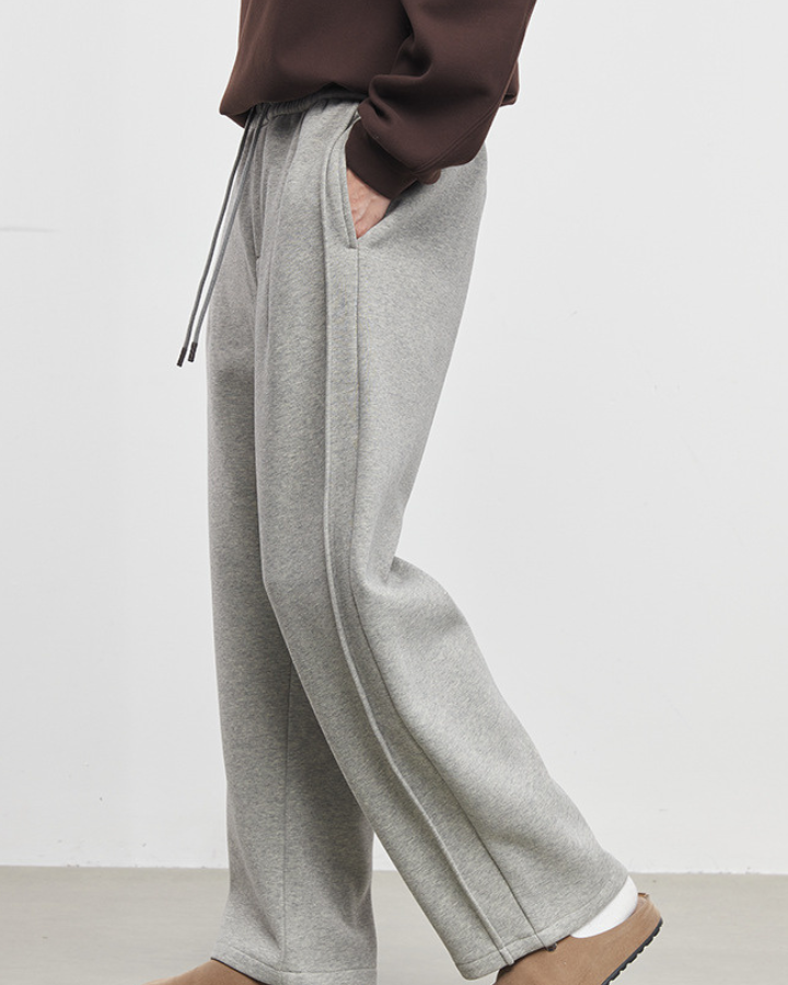 Aurazio Pantaloni in felpa di cotone da uomo