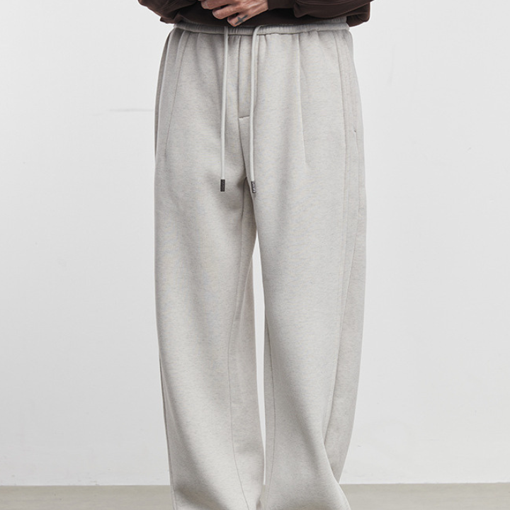 Aurazio Pantaloni in felpa di cotone da uomo