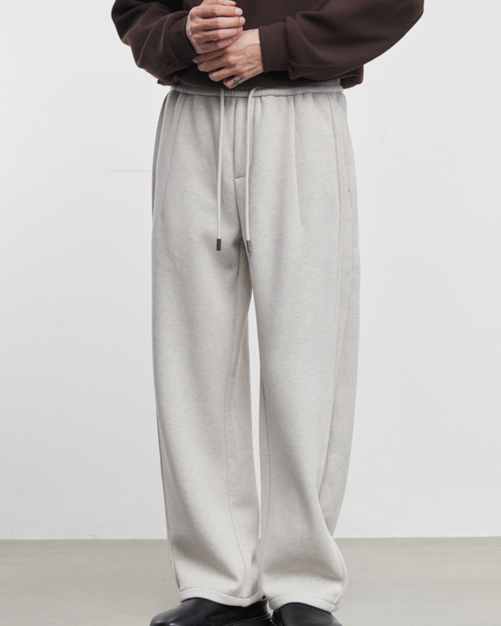 Aurazio Pantaloni in felpa di cotone da uomo