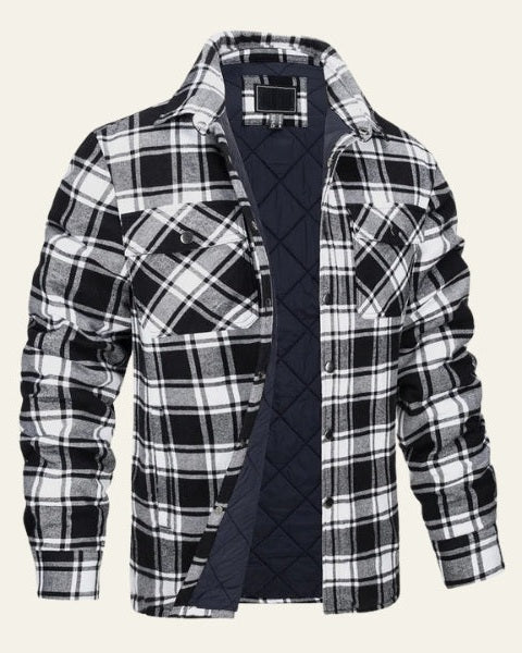 Aurazio Camicia in flanella trapuntata per tutti