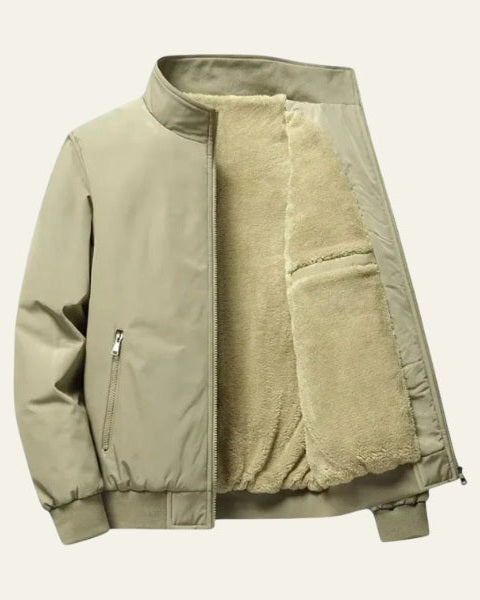 Aurazio Bomber con Fodera Sherpa da Uomo