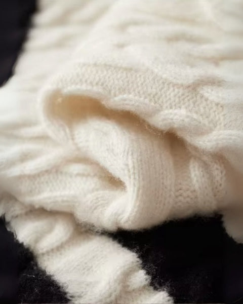 Aurazio Maglione in lana merino con zip a metà da uomo