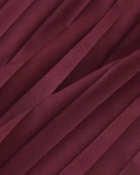 Aurazio Vestito in Maglia Plissettata da Donna