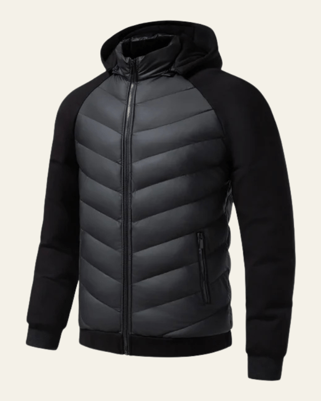 Aurazio Giubbotto ibrido imbottito da uomo