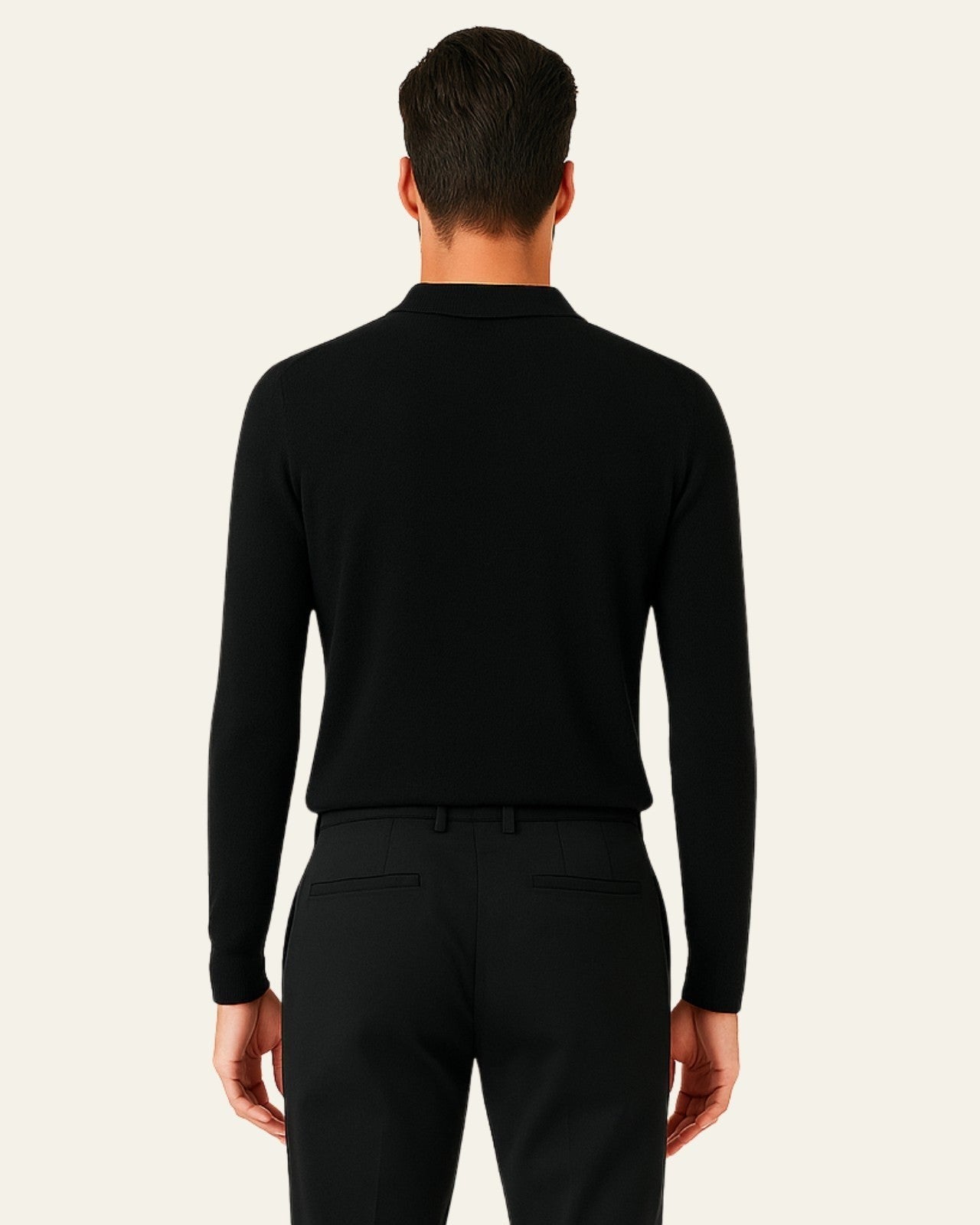 Aurazio Polo in Maglia con Zip a Quarto per uomo