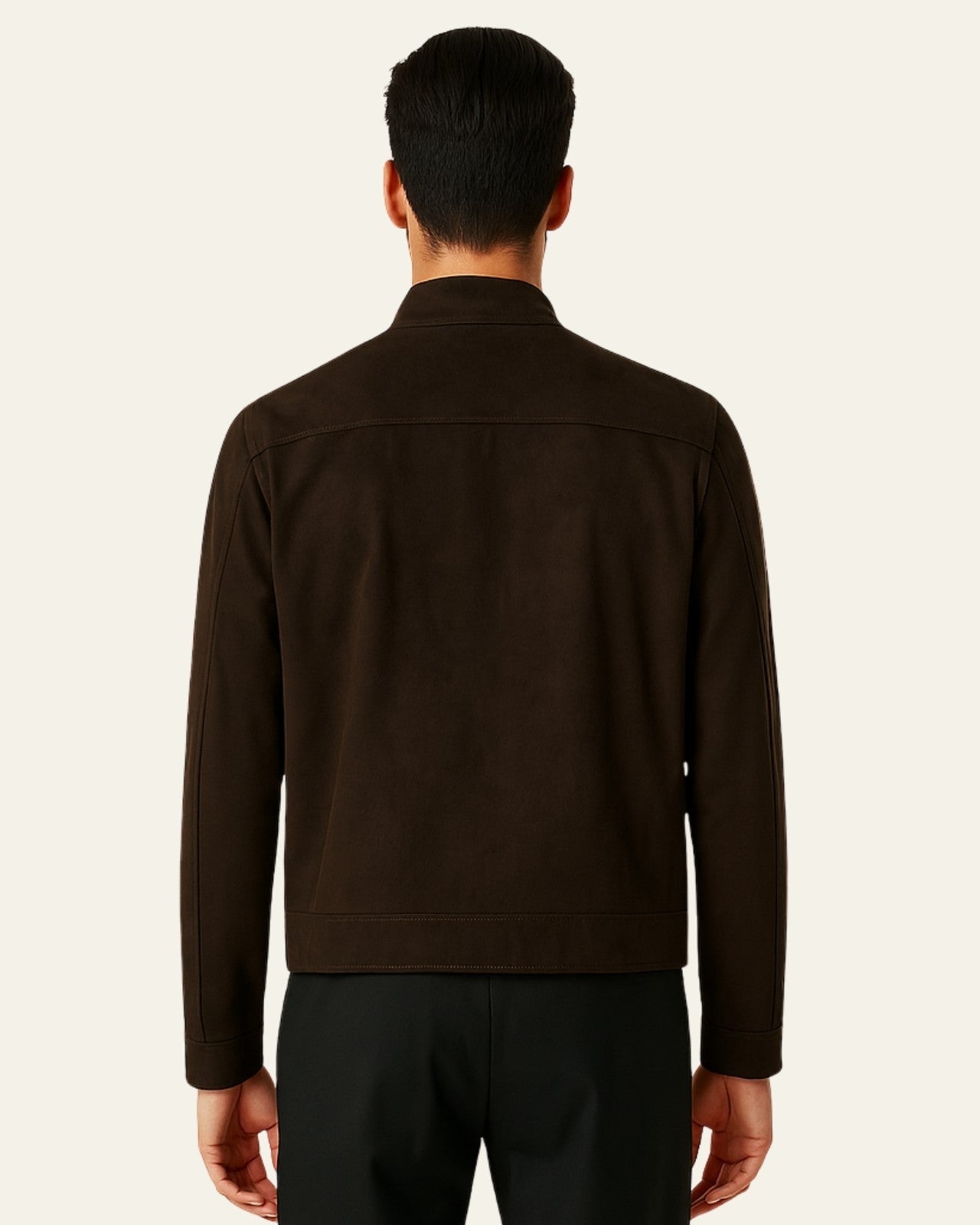 Aurazio Giacca in suede vegano per tutti