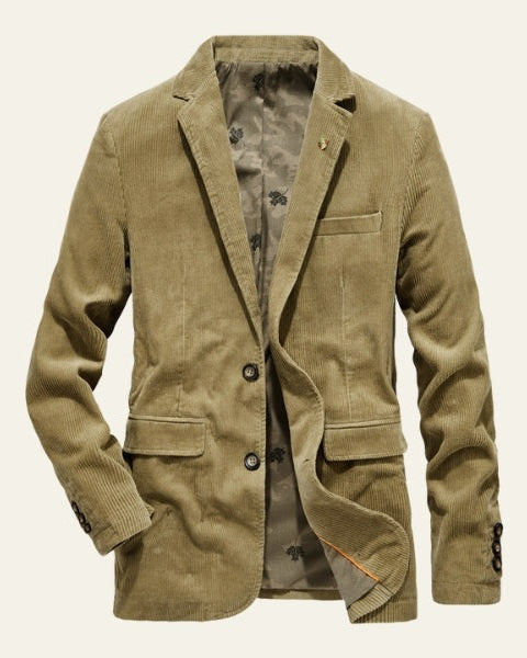 Aurazio Blazer in velluto a coste da uomo