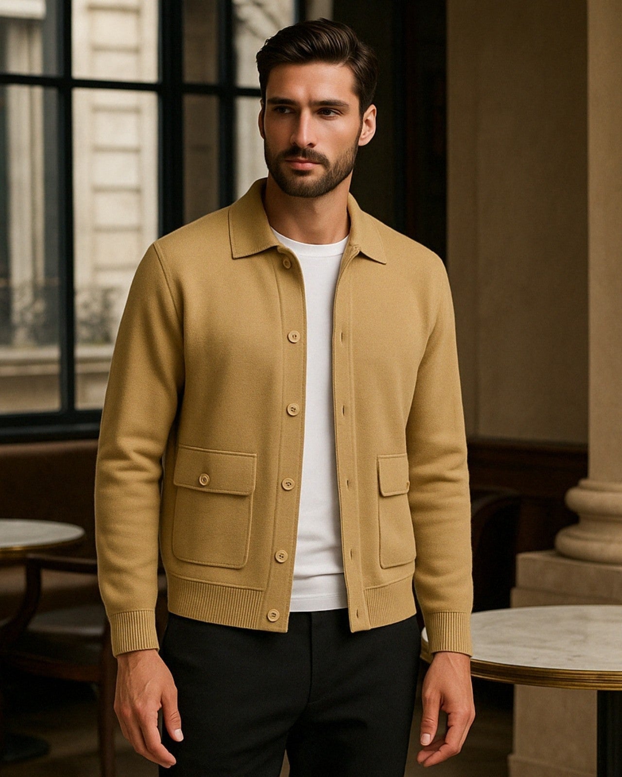 Aurazio Giacca in cashmere di lusso da uomo