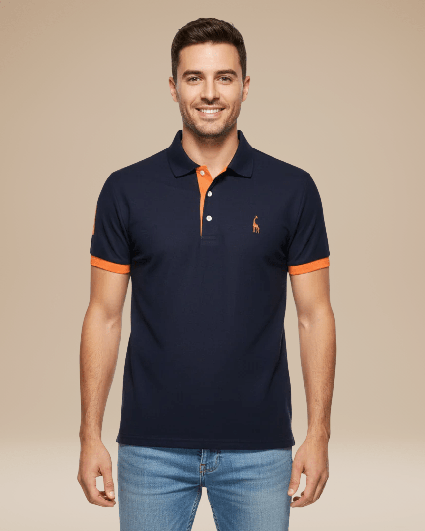 Aurazio Polo Uomo Elegante In Piqué Premium Comfort E Versatile Per Ogni Occasione