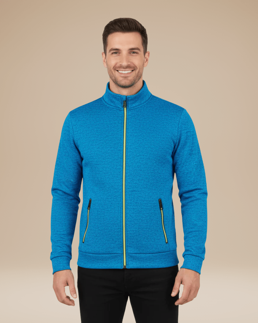 Aurazio Giacca Sportiva Traspirante Unisex Pile Morbido