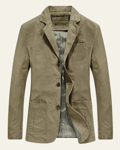 Aurazio Blazer a Struttura Morbida da Uomo