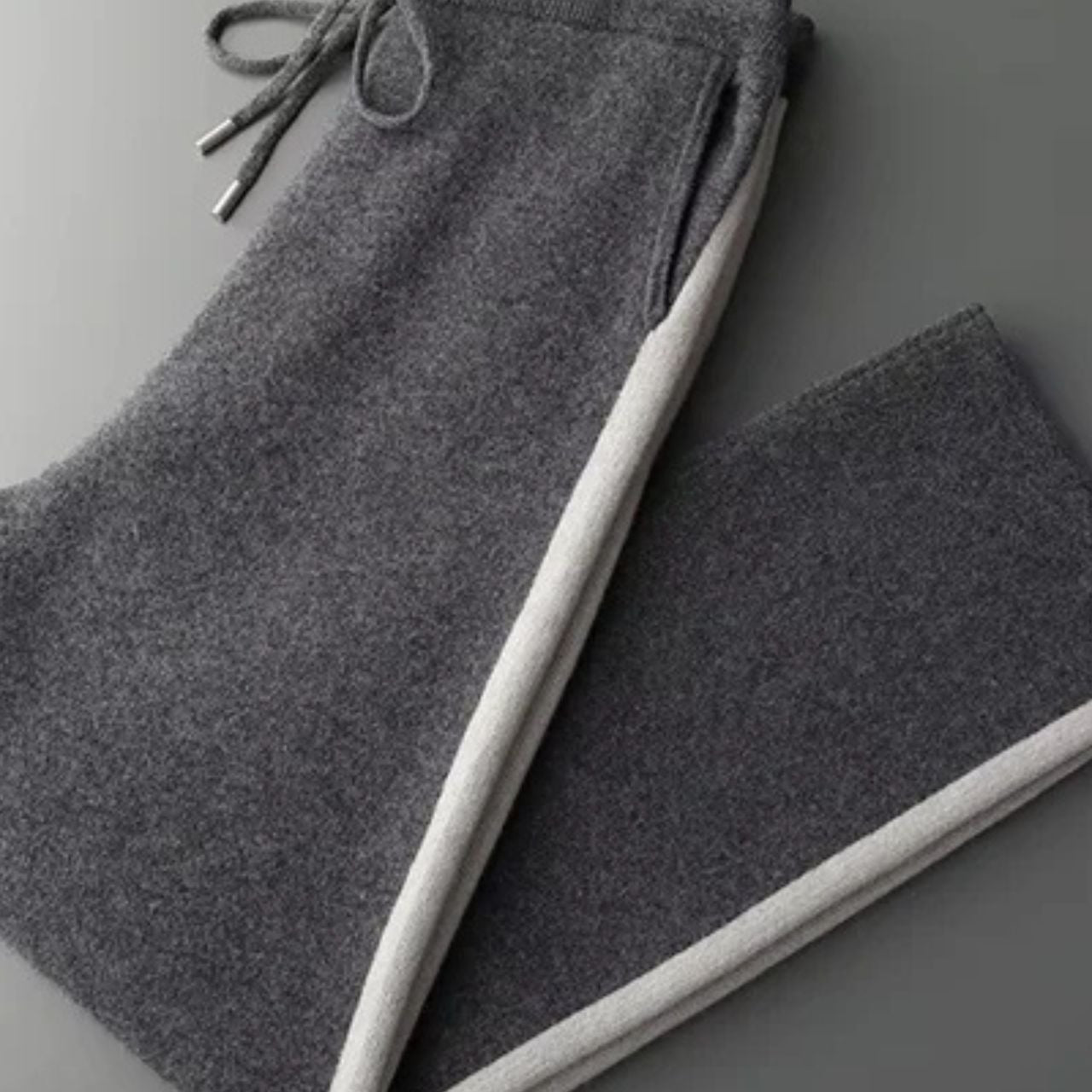 Aurazio Pantaloni in lana merino da uomo