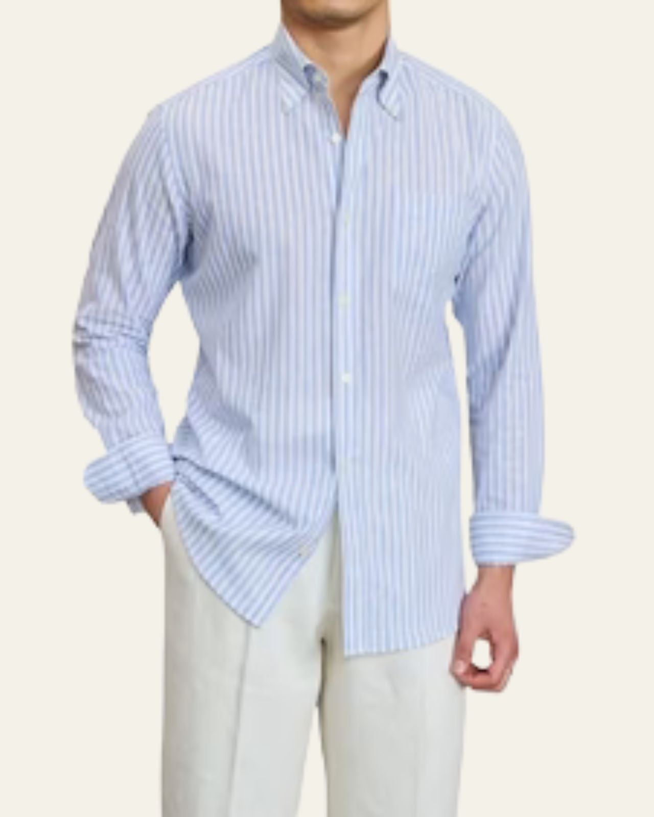 Aurazio Camicia di Lino da Uomo