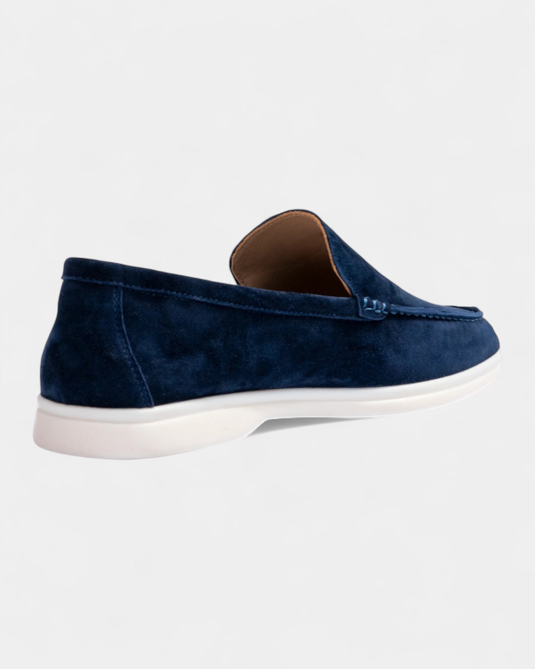 Aurazio Mocassini Uomo Camoscio Slip-On