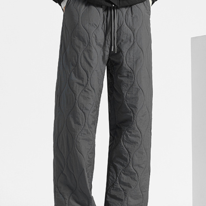 Aurazio Pantaloni Termici Trapuntati da uomo