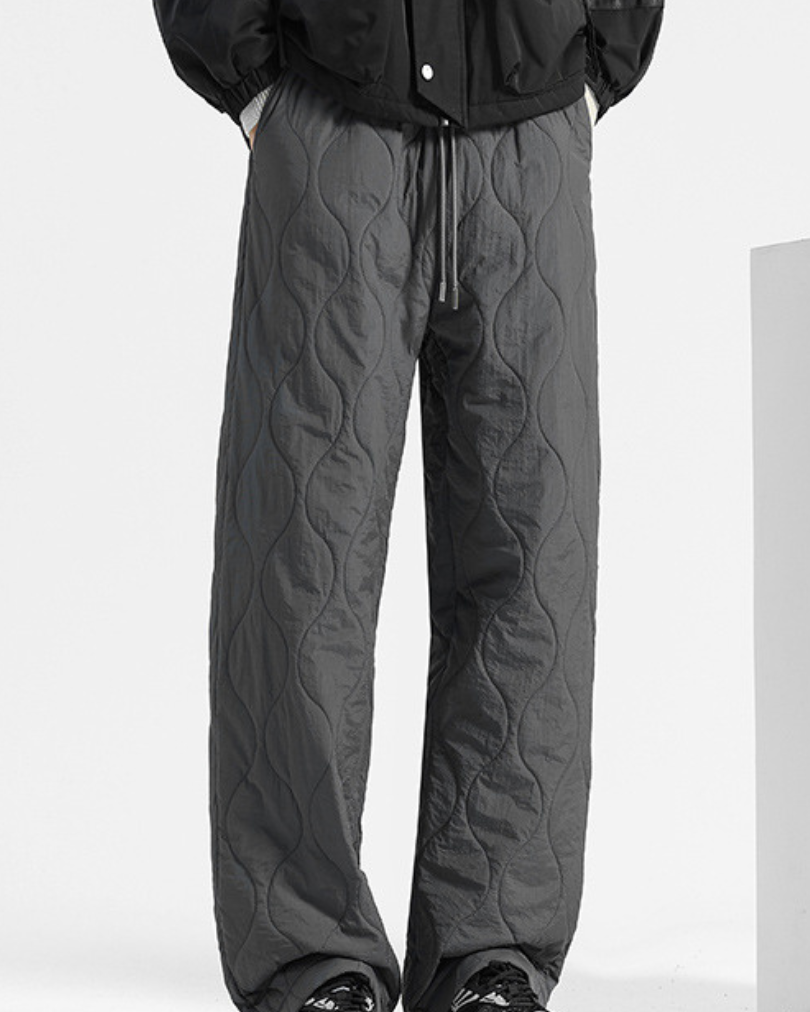 Aurazio Pantaloni Termici Trapuntati da uomo