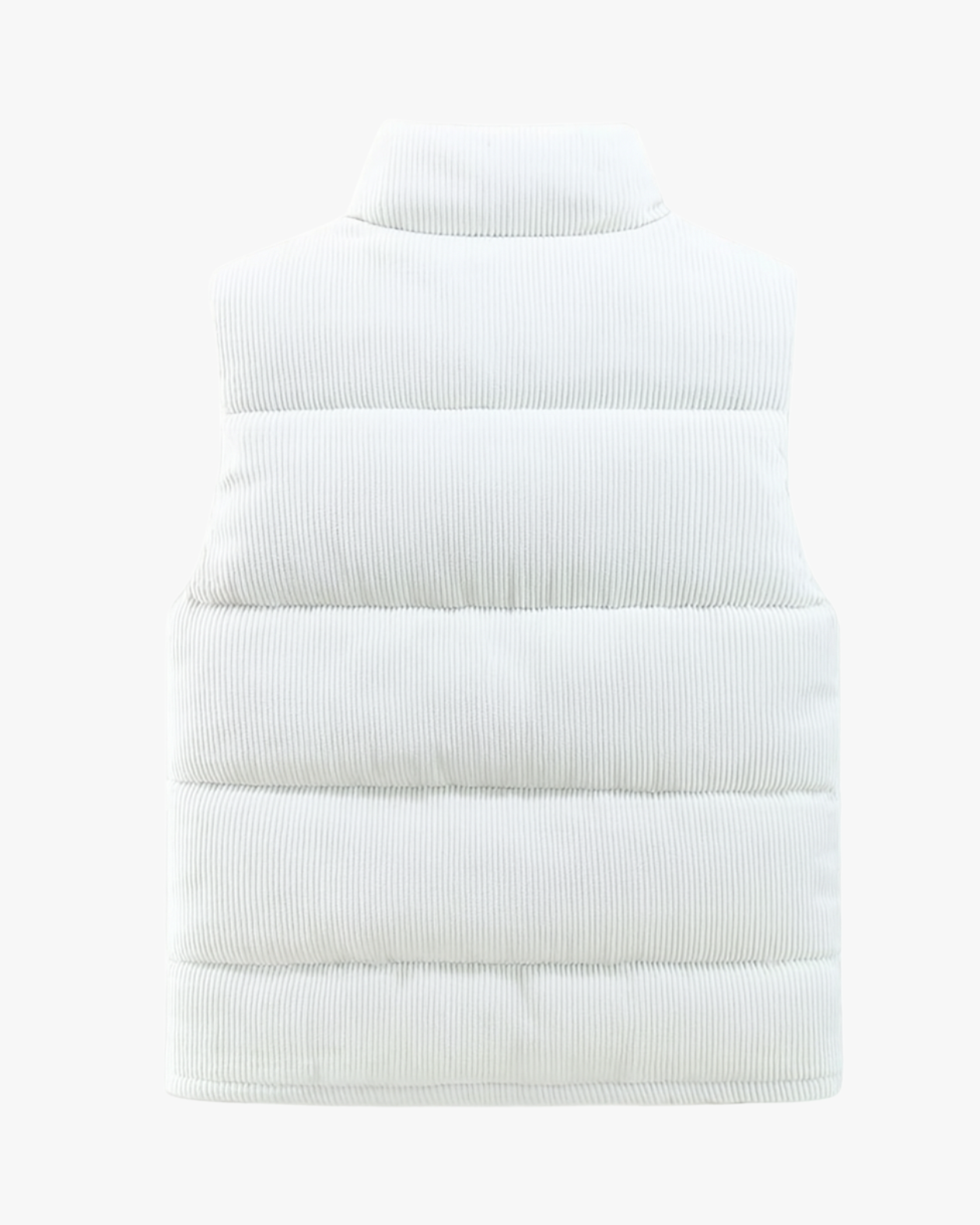 Aurazio Gilet imbottito in velluto a coste per unisex