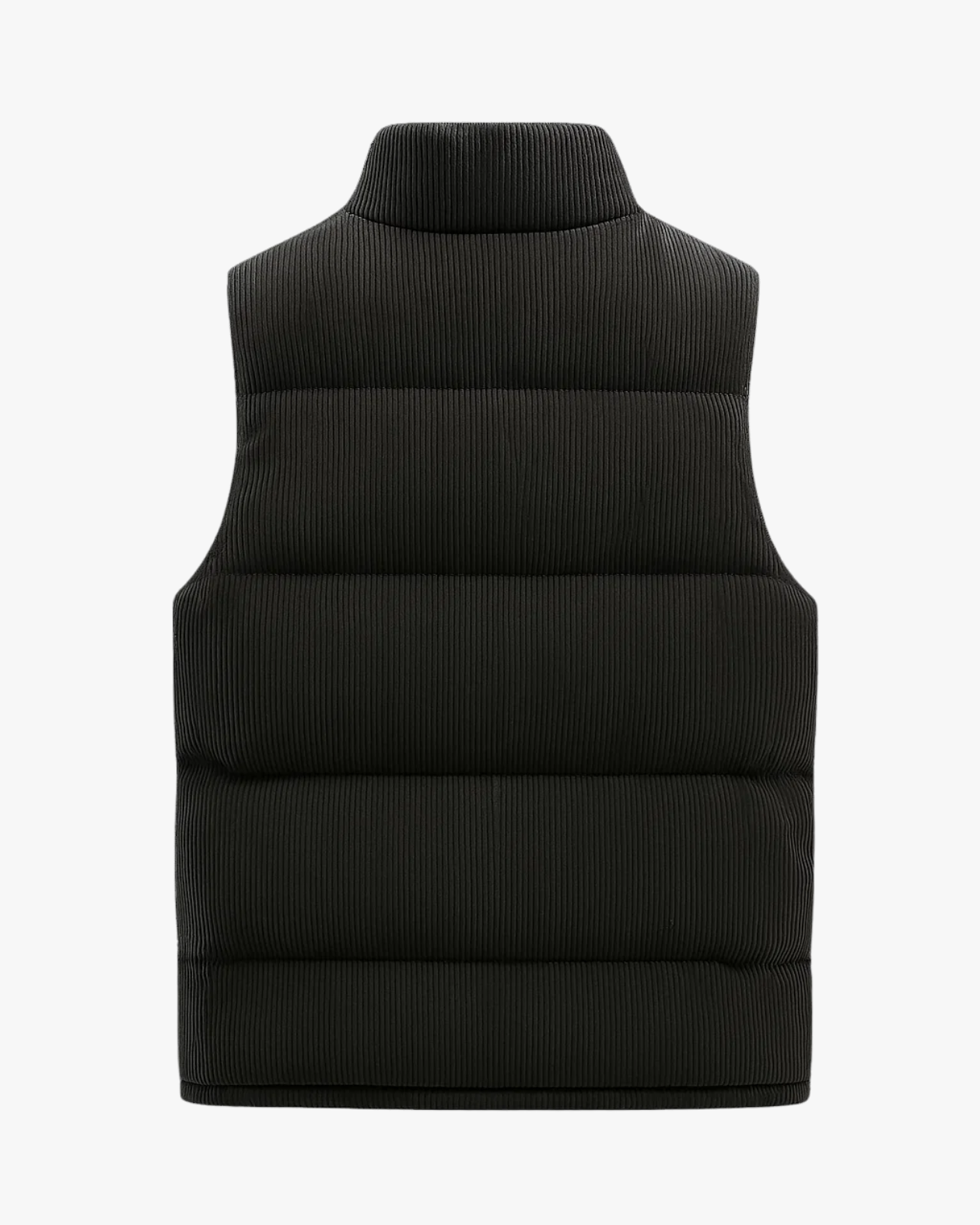 Aurazio Gilet imbottito in velluto a coste da uomo