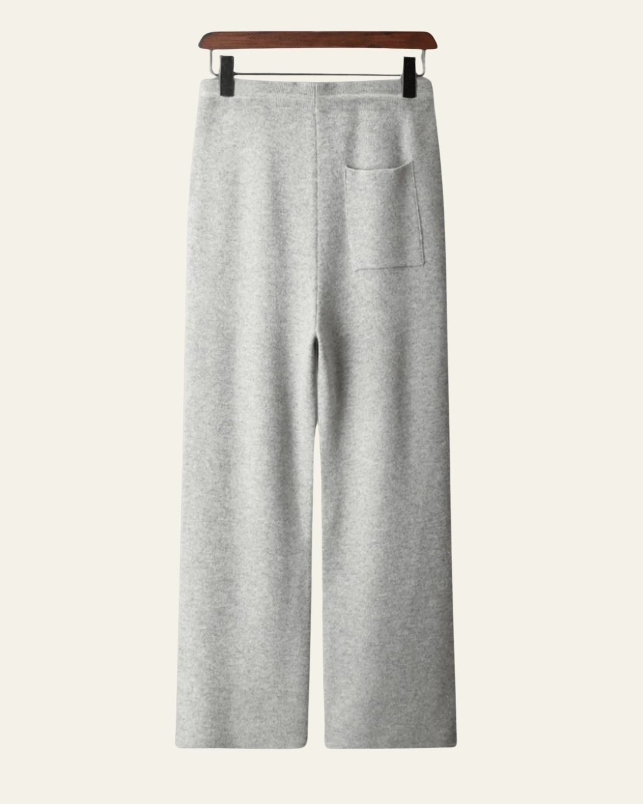 Aurazio Pantaloni in cashmere e lana da uomo