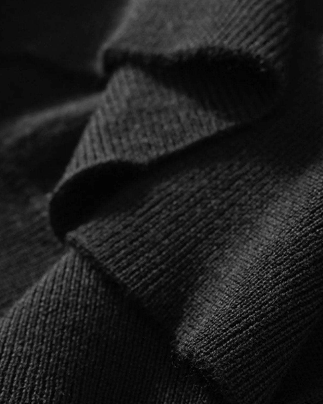 Aurazio Maglietta in lana lavorata a maglia da uomo