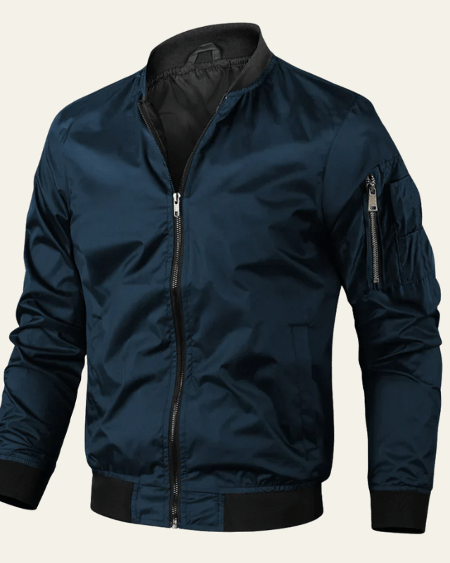 Aurazio Giacca Bomber Leggera Elegante Per Tutti