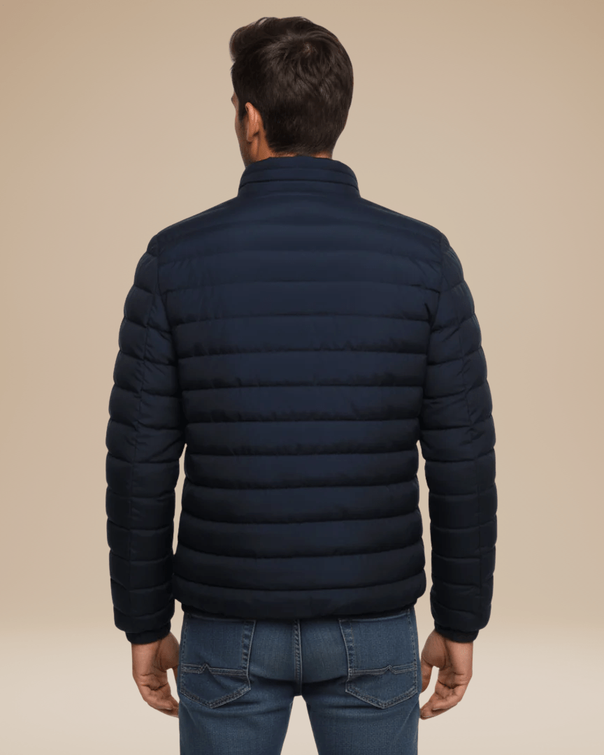 Aurazio Giacca Trapuntata Leggera Uomo Mezza Stagione Confortevole Calore Leggero E Taglio Regular