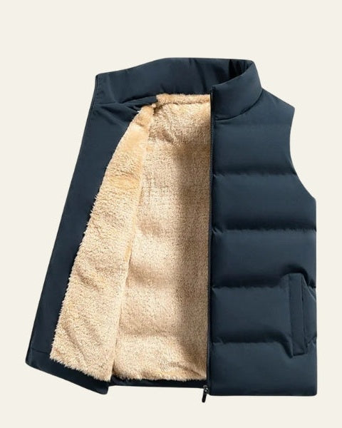 Aurazio Gilet imbottito trapuntato da uomo