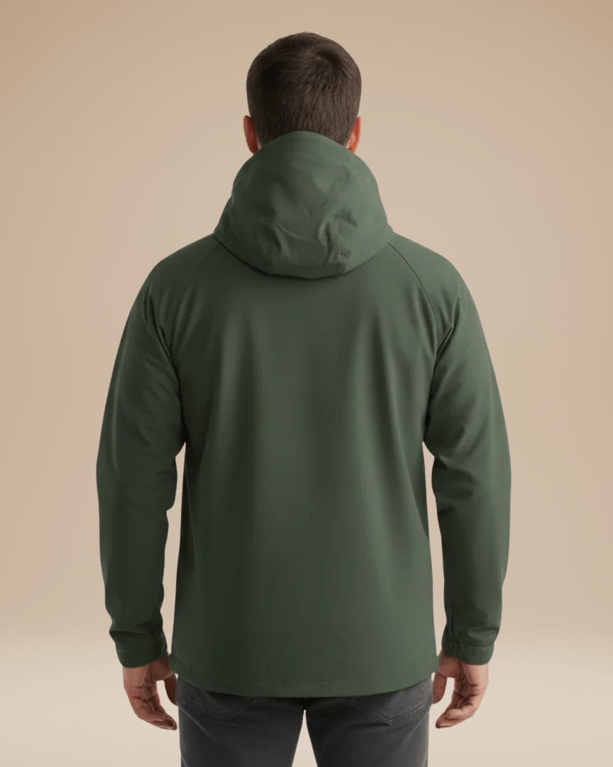 Aurazio Giacca Tecnica Da Uomo Leggera Idrorepellente Vento Pioggia Outdoor Per Escursioni All Aperto