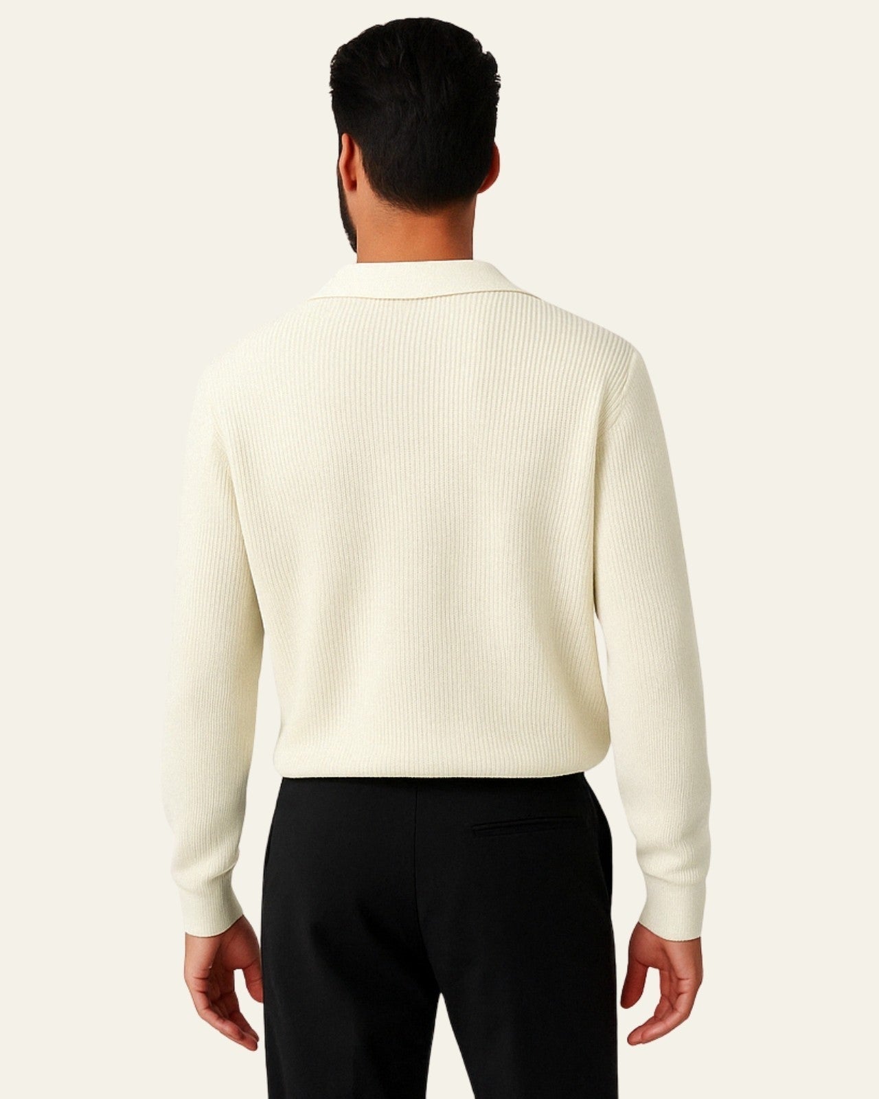 Aurazio Polo in Maglia con Scollo a V da uomo