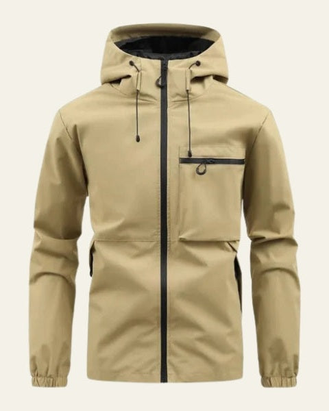 Aurazio Giacca Tecnica con Cappuccio da uomo