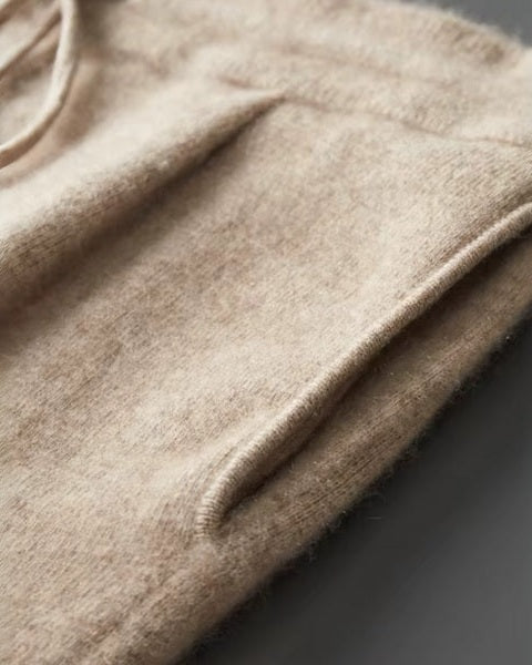 Aurazio Pantaloni in cashmere da relax per uomo