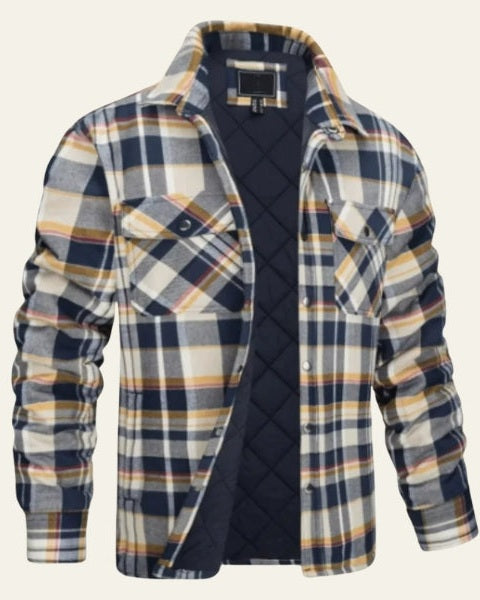 Aurazio Giacca in Flanella Foderata da uomo