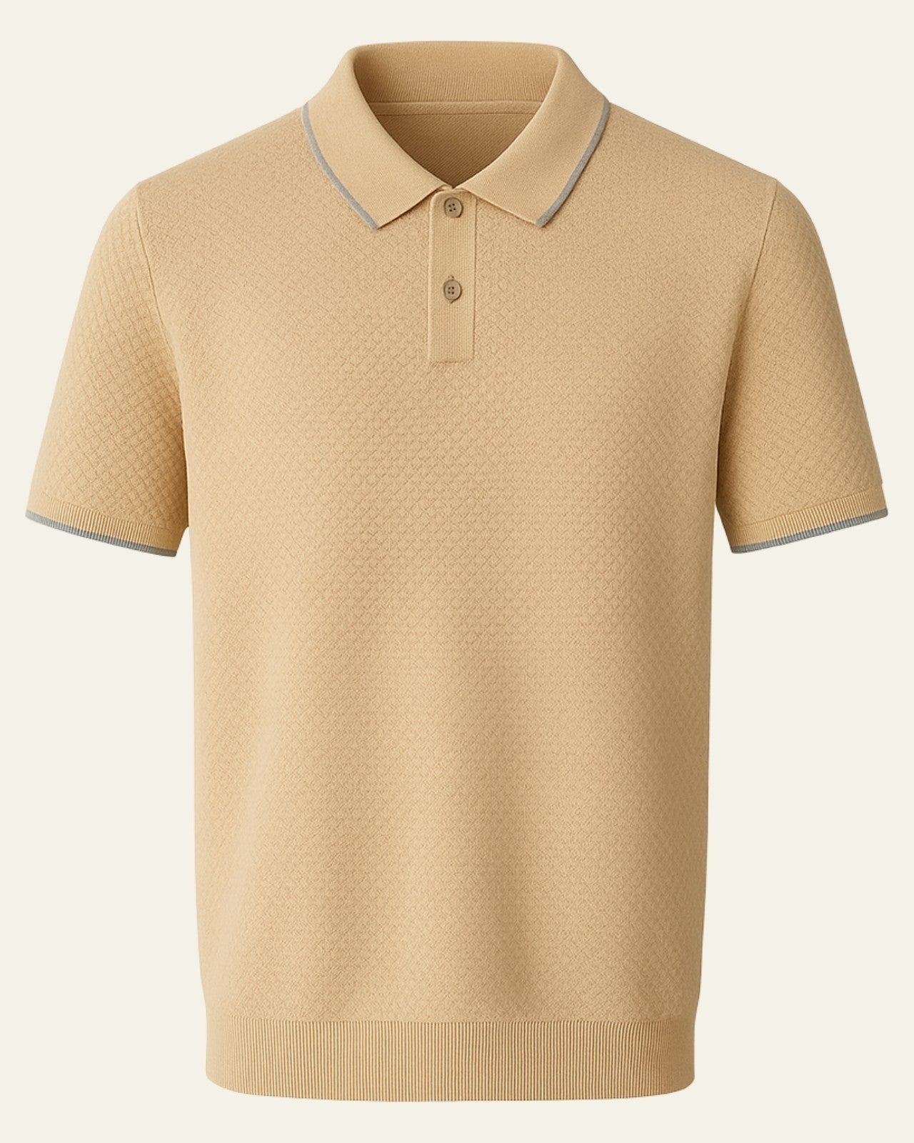 Aurazio Polo In Maglia Sagomata Per Uomo