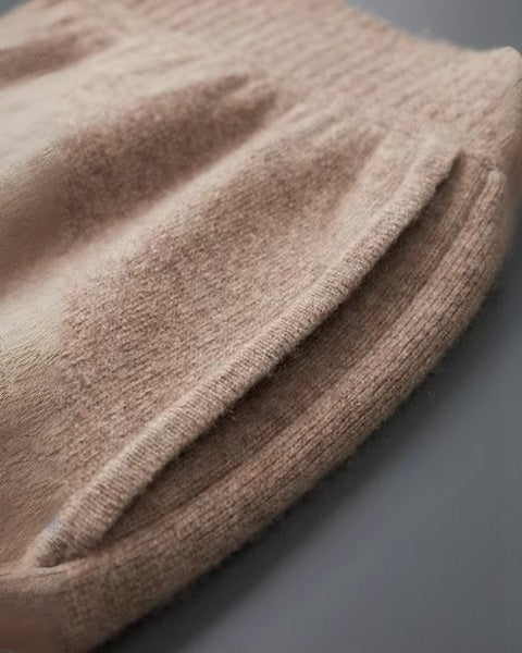 Aurazio Pantaloni da Lounge in Cashmere per Uomo