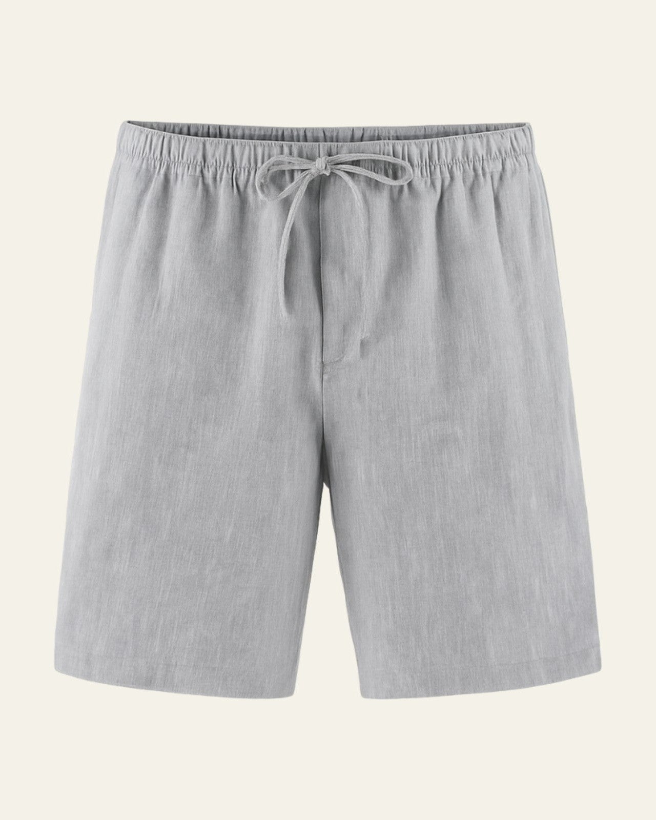 Aurazio Pantaloncini di lino con cordino da uomo