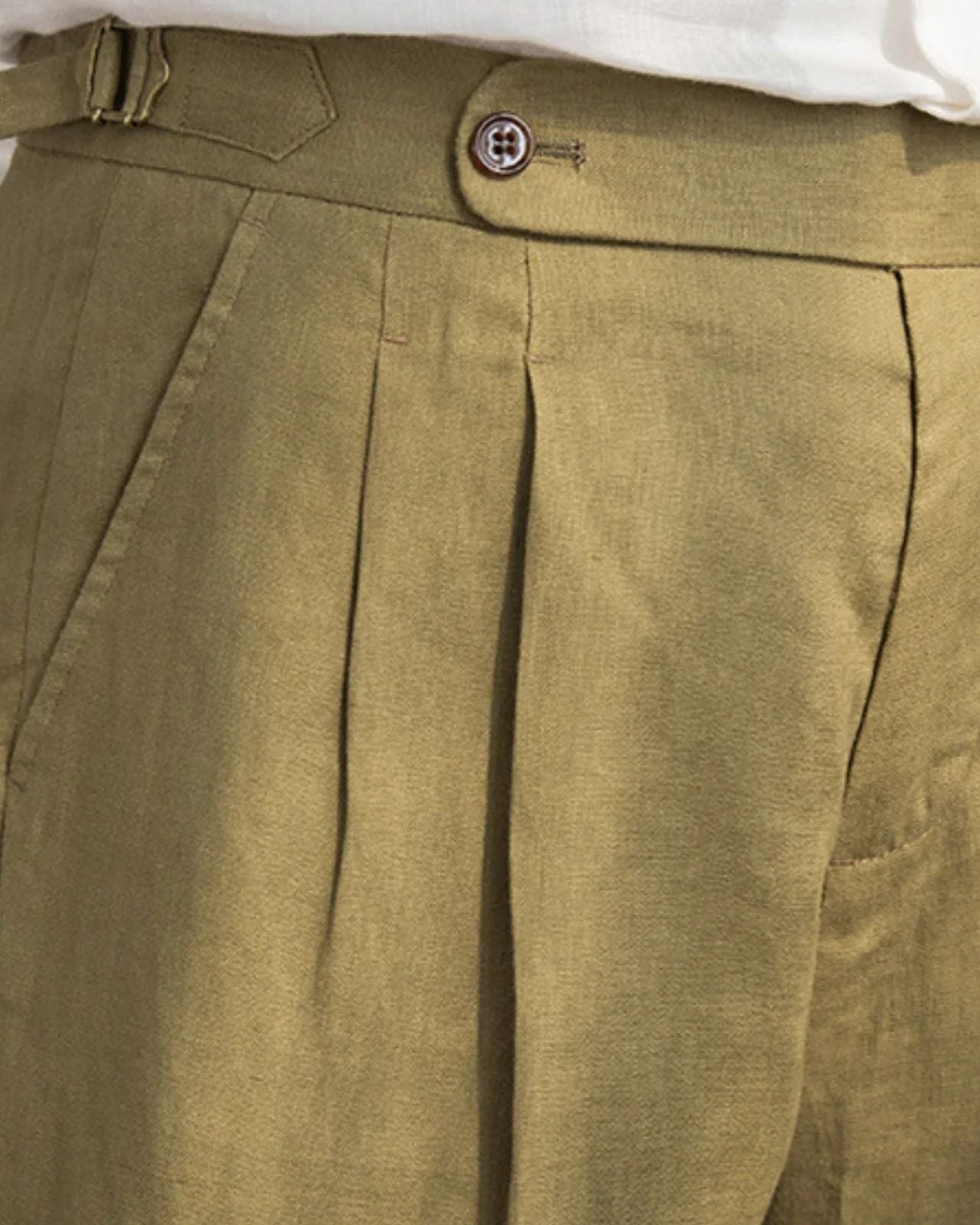 Pantaloncini Uomo Heritage in Lino Sartorialità Europea Estivi