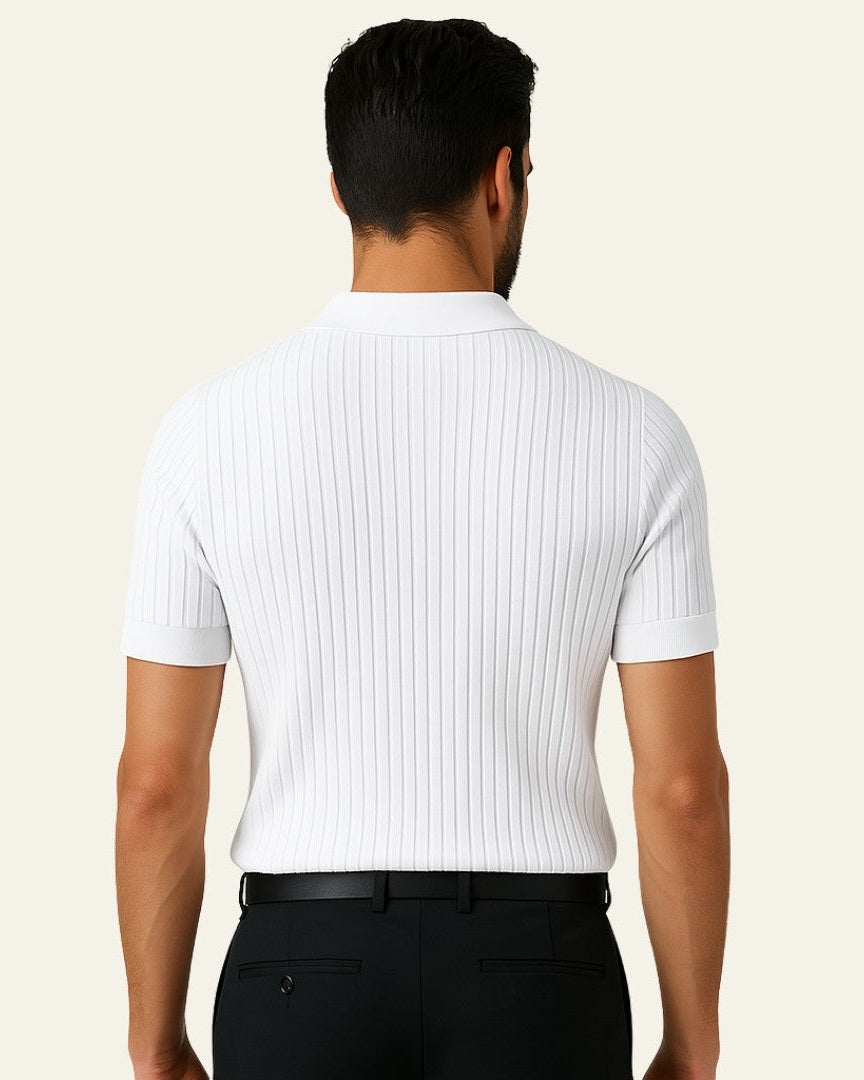 Aurazio Polo in maglia Garden Moderno da uomo