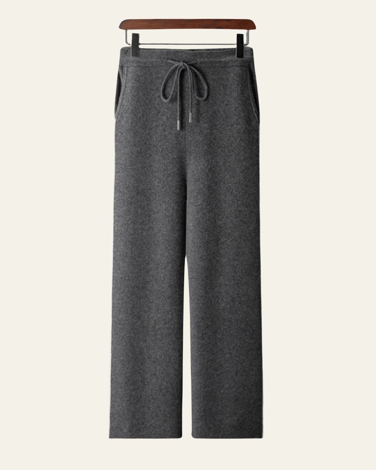 Aurazio Pantaloni in lana merino a righe a gamba dritta da uomo