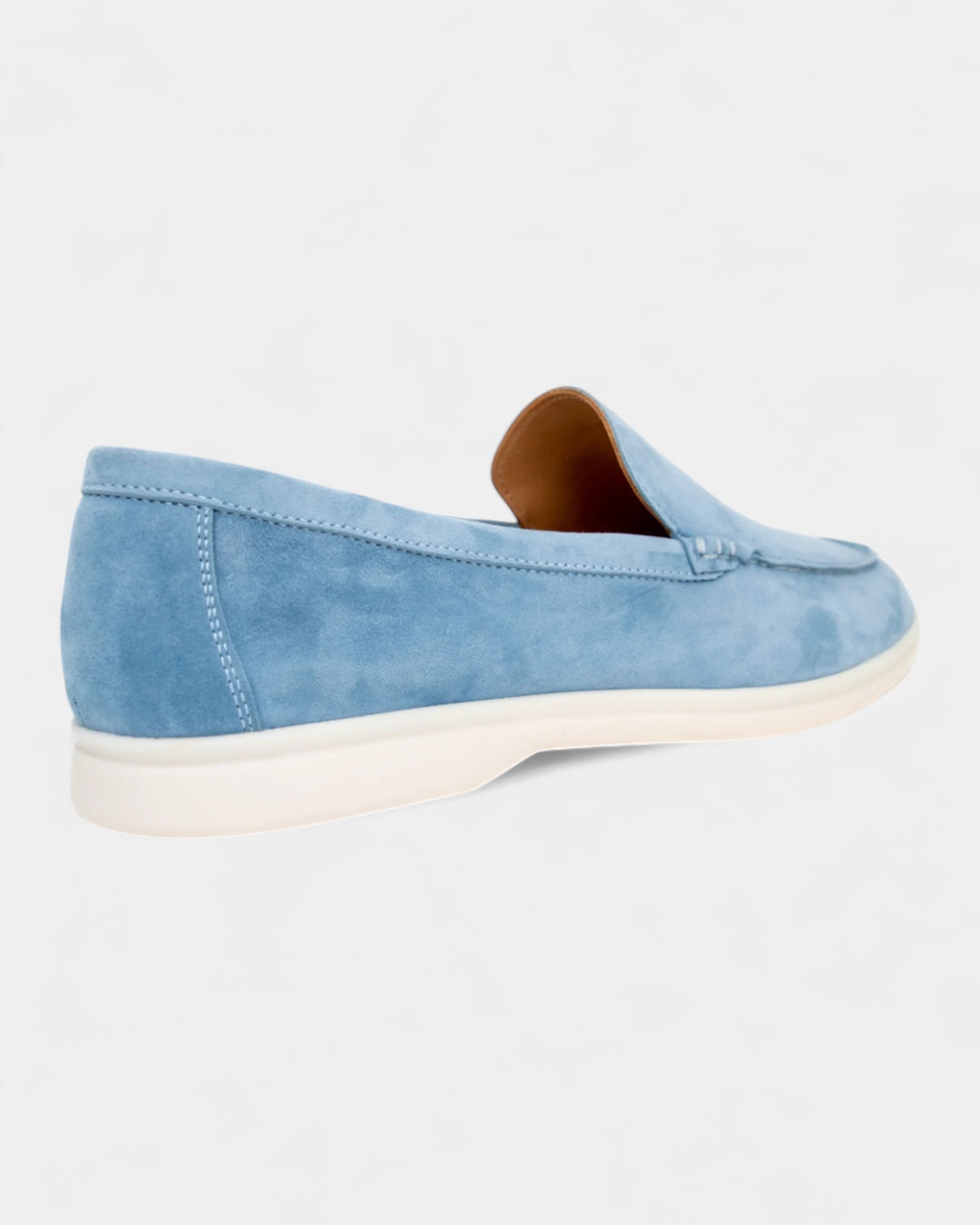 Aurazio Mocassini Uomo Camoscio Slip-On