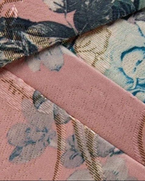 Aurazio Blazer floreale da completo da uomo