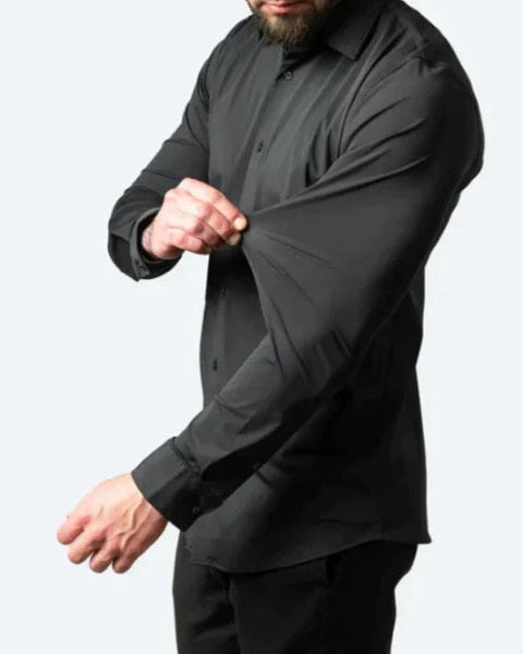 Aurazio Camicia Elasticizzata per Uomo