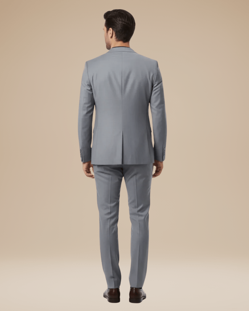 Aurazio Abito Uomo Su Misura Due Pezzi Tessuto Stretch Comfort Elegante E Versatile