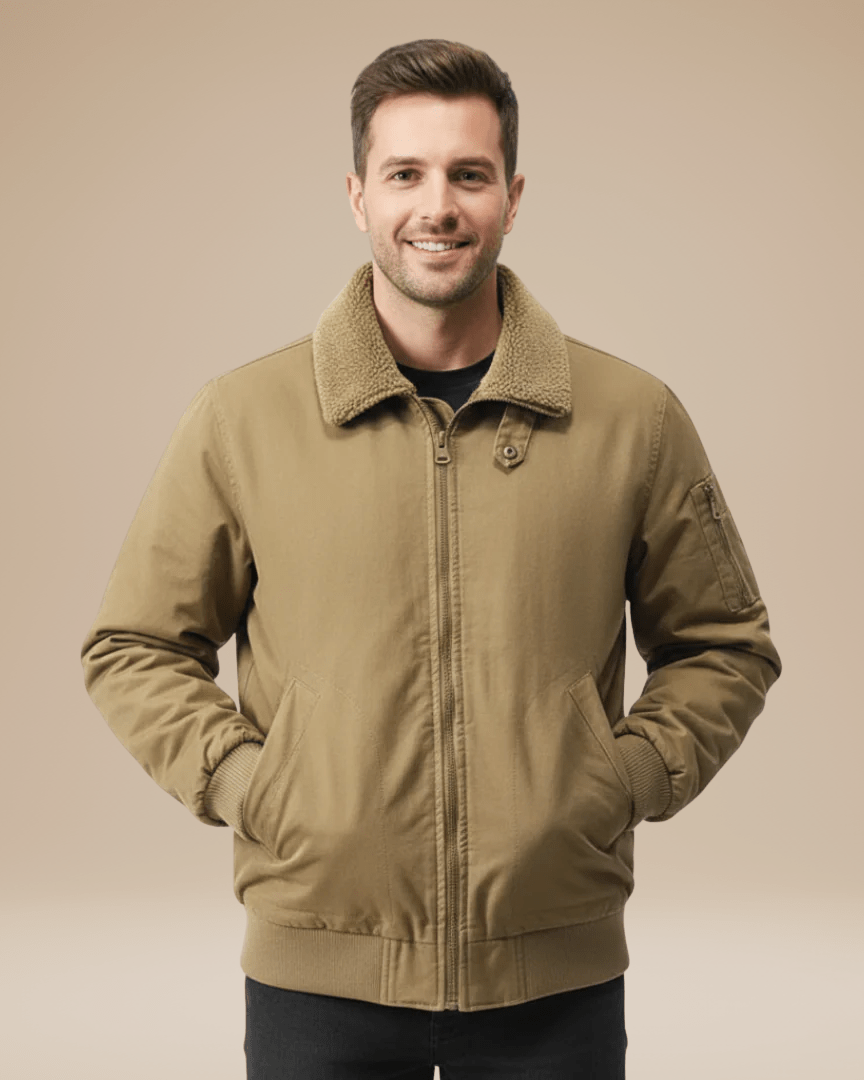 Aurazio Giacca Invernale Uomo Con Fodera Calda Protezione Dal Freddo Elegante E Confortevole