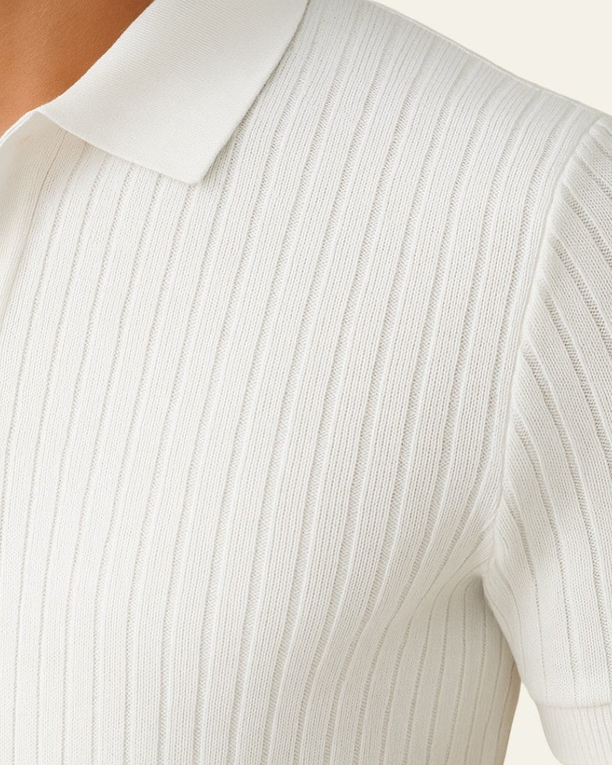 Aurazio Polo in maglia Garden Moderno da uomo