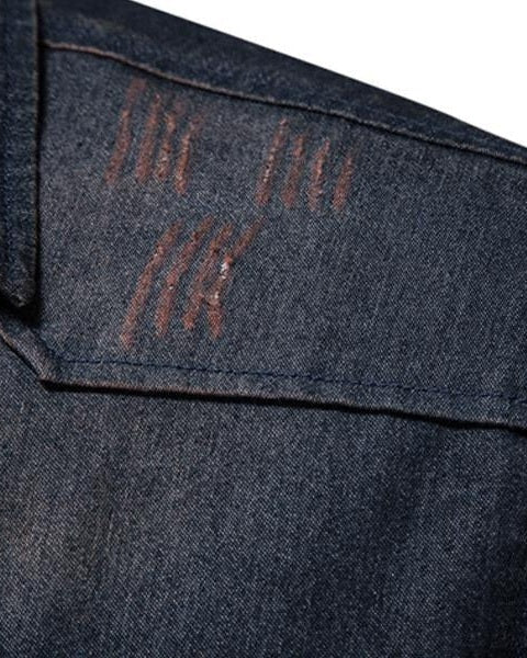 Aurazio Camicia di Jeans Classica da Uomo