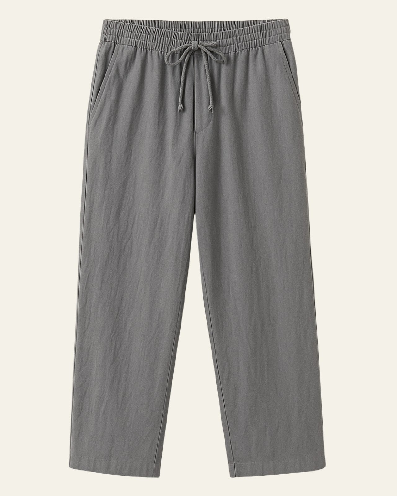 Aurazio Pantaloni in lino leggeri e traspiranti per Uomo