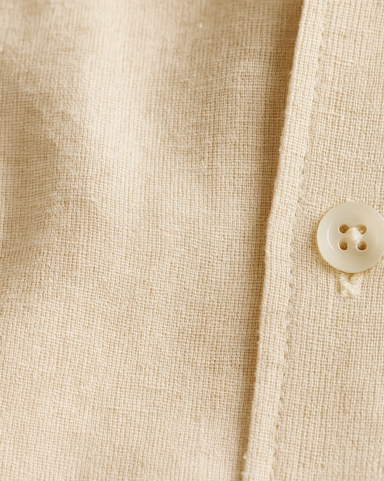 Aurazio Camicia di Lino Oversize per Uomo