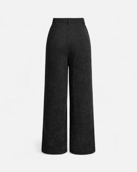 Aurazio Pantaloni in velluto a coste a gamba ampia da donna