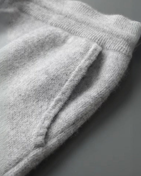 Aurazio Pantaloni Jogger in cashmere da uomo